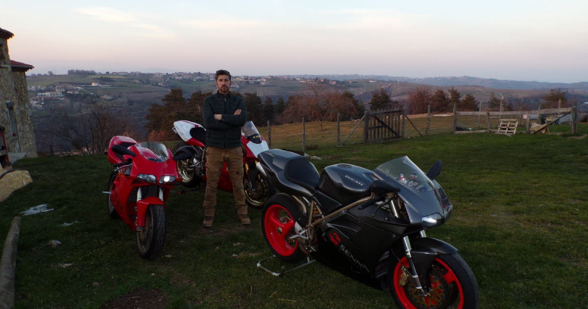 Thibaut Dorel, spécialiste Ducati 916 & 748